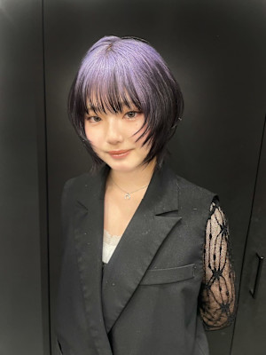 ルーツカラー　ケアブリーチ　ブリーチカラー　原宿/表参道