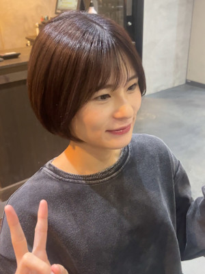 伸ばし中でも綺麗に