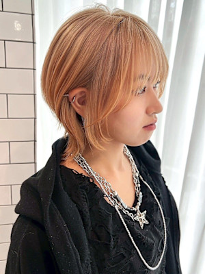 【ChaoMICHI yuika】ウルフカット 顔周り