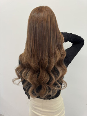 黒髪からイメチェン！ブラウン×インナーベージュ！