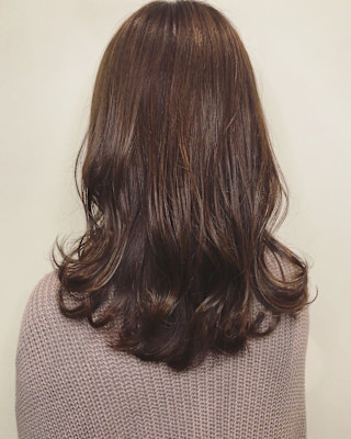 髪質改善水素カラー/ロングスタイル
