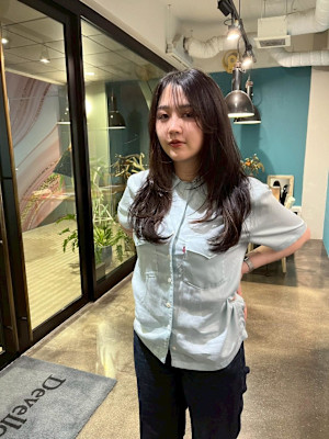 ロングレイヤー　レイヤーカット