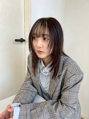 ロングレイヤー　フェイスフレーミング