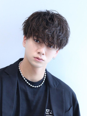 ふんわりパーマヘアマッシュ