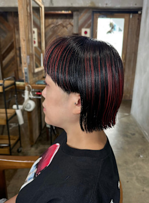 ブラックハイライトボブ
