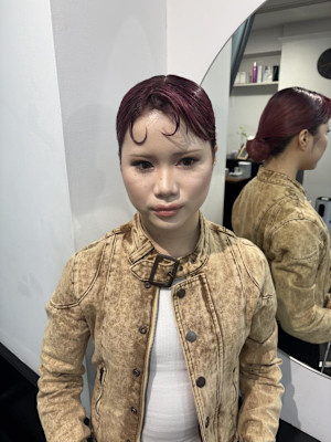 フィンガーウェーブ/ウェーブヘア/タイトシニヨン/横浜元町