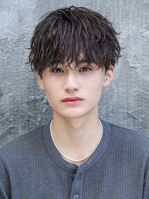 縦落ちラウンドマッシュ