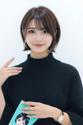 【Elsa元町/三宮】韓国風くびれ巻きボブ