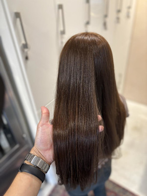 ベージュレイヤースタイル