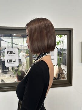 切りっぱなしボブ