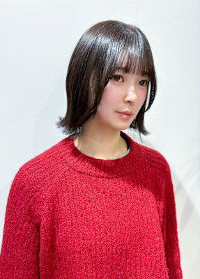 【Elsa元町/三宮】髪質改善ちょいはねくびれボブ