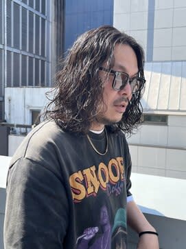 BOW style】メンズロングパーマ