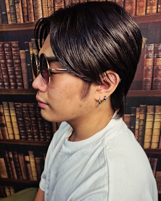 センターパートウルフカット【西八王子】