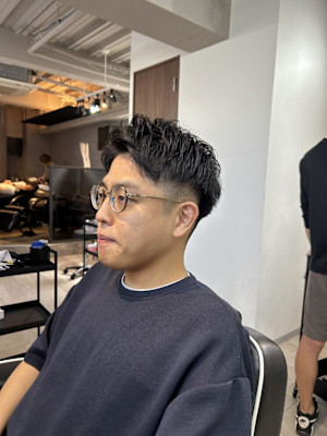 神田脩弥/アップバング/刈り上げ/大宮