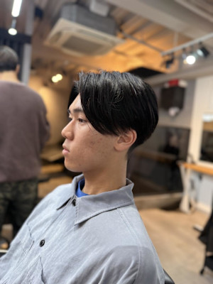 神田脩弥/センターパート/毛流れ/大宮