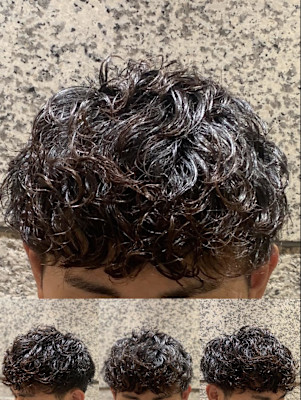 【ウェーブパーマ】