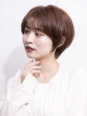 ショート/丸みショート/髪質改善/担当：大塚健太