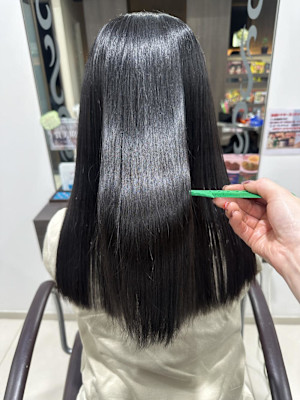 話題の髪質改善カラー