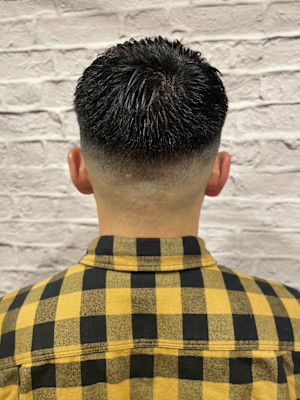 スキンフェードクロップショート