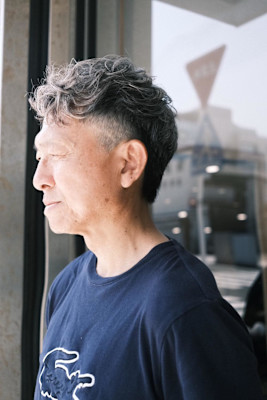 グレイヘアイケオジショート