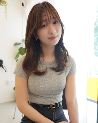 レイヤーカット/レイヤー/顔周り/ミディアム/ボブ/ショート