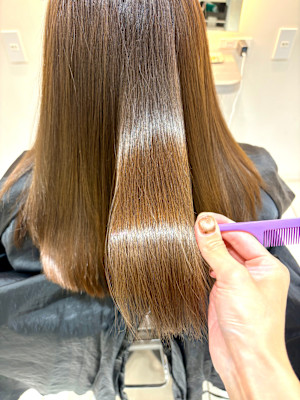 髪質改善ヘアカラー
