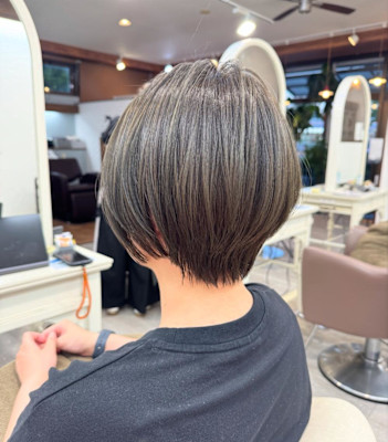 大人かわいい / 丸みショート