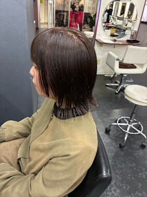 切りっぱなし外ハネ