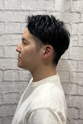 ビジネスマンにおすすめ！爽やかアップバングスタイル