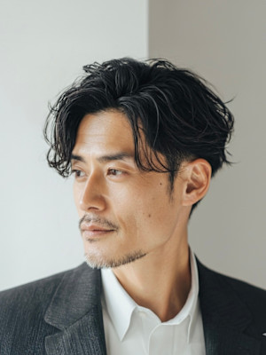 30代40代50代　2ブロ、センターパート