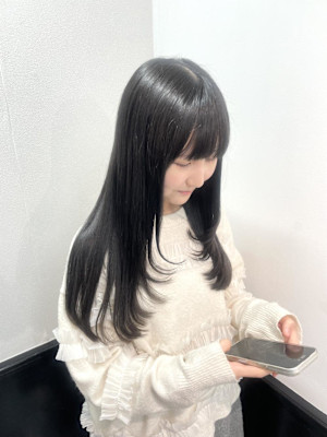 艶髪/レイヤースタイル/ローレイヤー/レイヤー