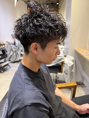 林　直人　メンズパーマ/ツイストスパイラル