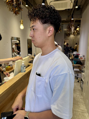 林　直人　メンズパーマ/ツーブロック