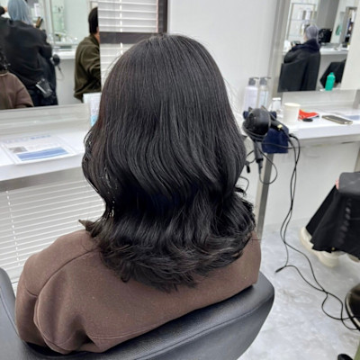 韓国風レイヤーカット【銀座駅/学割U24/前髪カット】