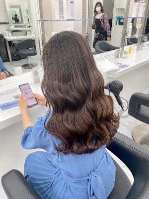 韓国風レイヤーカット【銀座駅/学割U24/前髪カット】