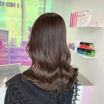 韓国風レイヤーカット【銀座駅/学割U24/前髪カット】