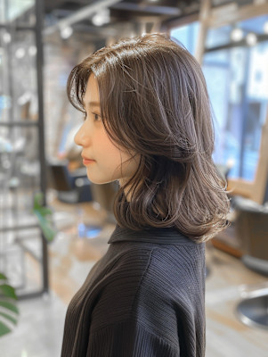 大人のミディアム/髪質改善/仙台駅前/全席個室サロン