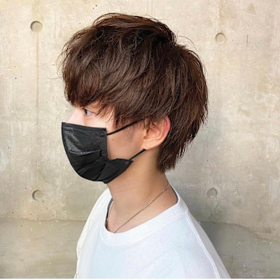 渋谷駅/学割U24/メンズサロン/フェザーパーマ