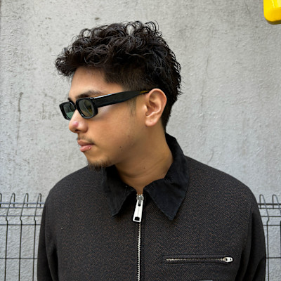 ショートウェーブパーマ