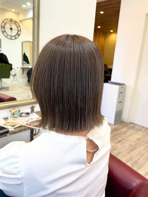 ワンブリーチ/ベージュカラー/透明感カラー