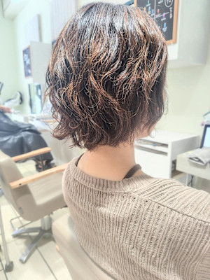 ミニボブ/ボブ/パーマ