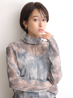 ショートボブ/２wayバング