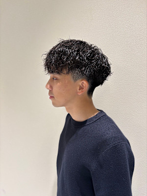 男らしさMAXメンズパーマ