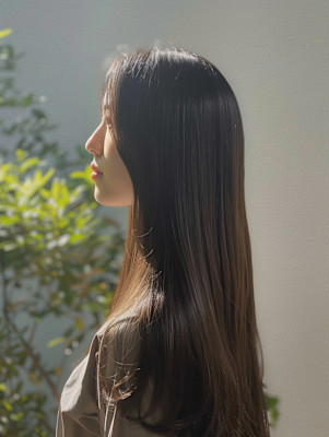 艶髪/ブラウン／ロングヘア