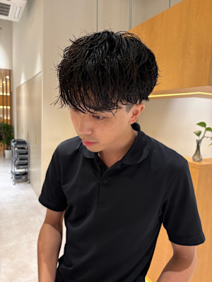 垢抜けメンズパーマ