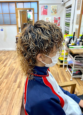 ウルフツイストスパイラルパーマ