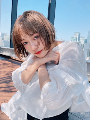 since 銀座 【シンス】×ベージュカラーボブスタイル