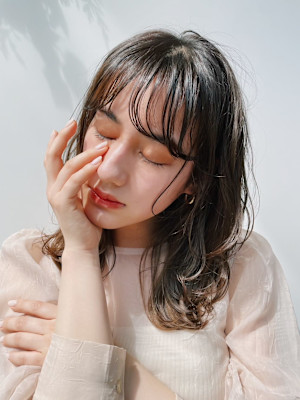 since 銀座 【シンス】×ミディアムパーマスタイル