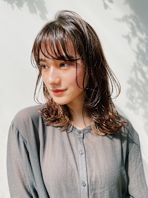 since 銀座 【シンス】×ミディアムモカブラウンスタイル