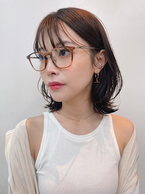 since 銀座 【シンス】×ダークブラウンボブスタイル